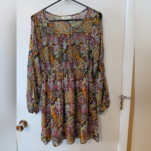 Colorful Print Umgee Women's Dress